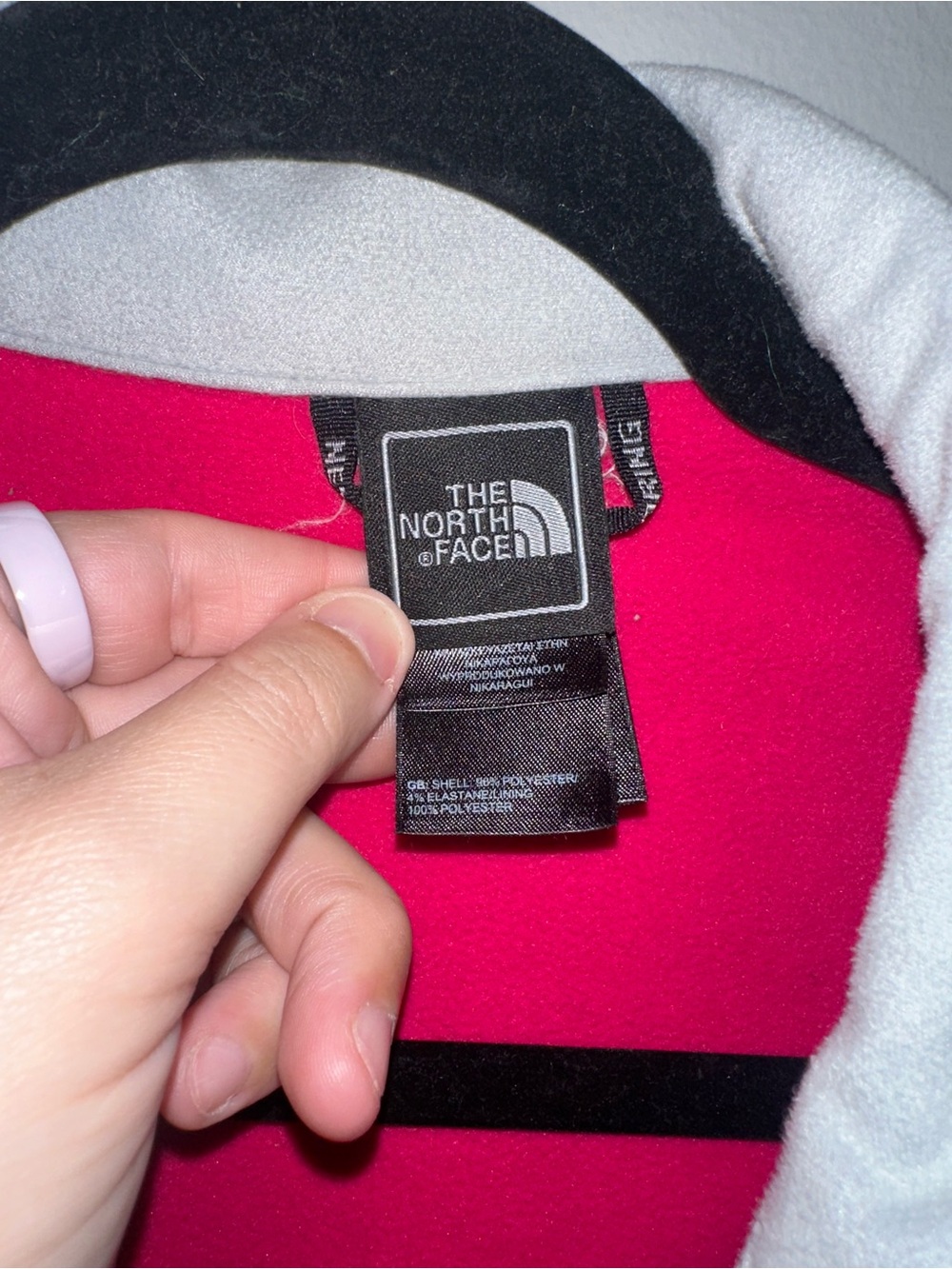 The North Face Women's XL Hot Pink Softshell Utility Jacket - Picture 5 of 16